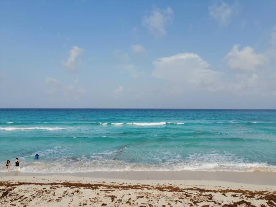 Confortable Depa En Condominio Frente Al Mar! カンクン エクステリア 写真